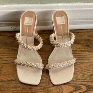 Dolce Vita pearl embellished heels